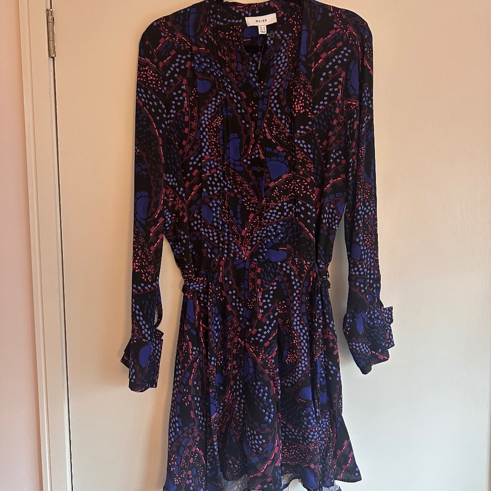 Reiss long sleeve dress, size 6